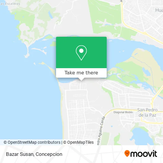Bazar Susan map