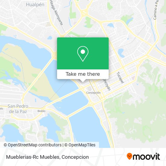 Mueblerias-Rc Muebles map