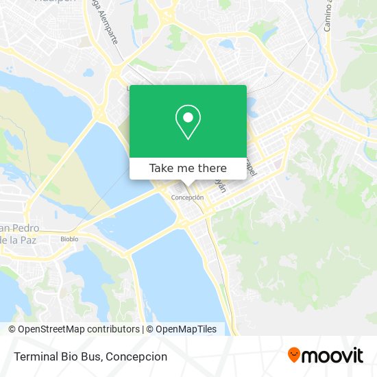 Mapa de Terminal Bio Bus