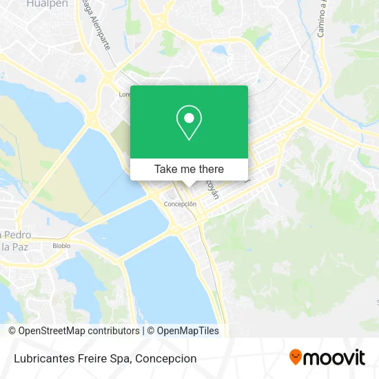 Mapa de Lubricantes Freire Spa