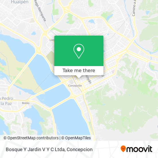 Bosque Y Jardin V Y C Ltda map