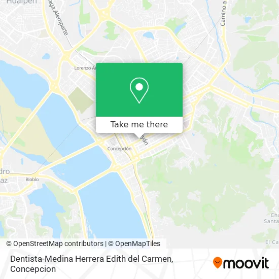 Dentista-Medina Herrera Edith del Carmen map