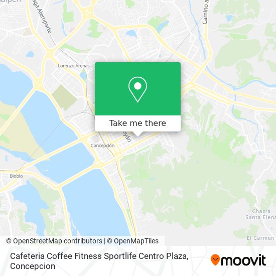 Cafeteria Coffee Fitness Sportlife Centro Plaza map