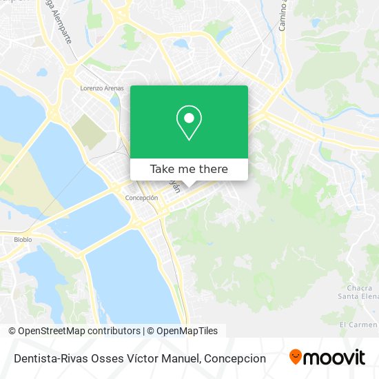 Mapa de Dentista-Rivas Osses Víctor Manuel