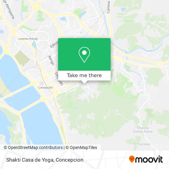 Shakti Casa de Yoga map