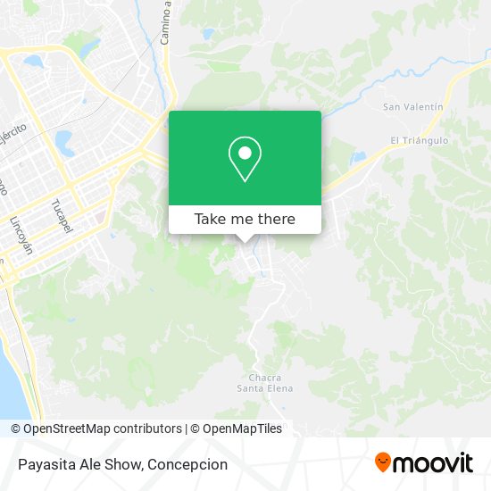 Mapa de Payasita Ale Show