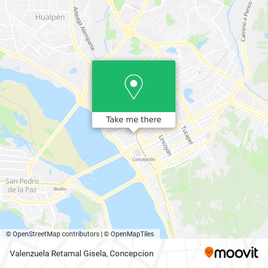 Valenzuela Retamal Gisela map
