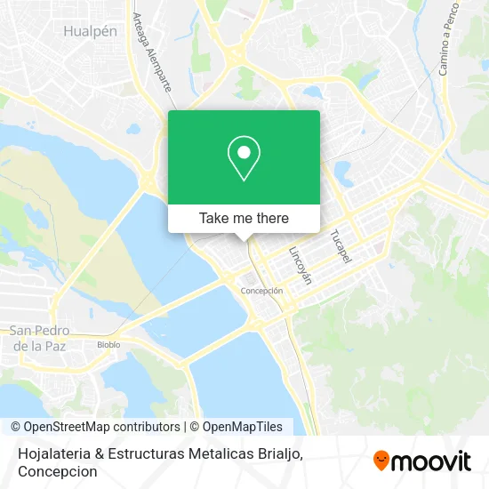 Mapa de Hojalateria & Estructuras Metalicas Brialjo