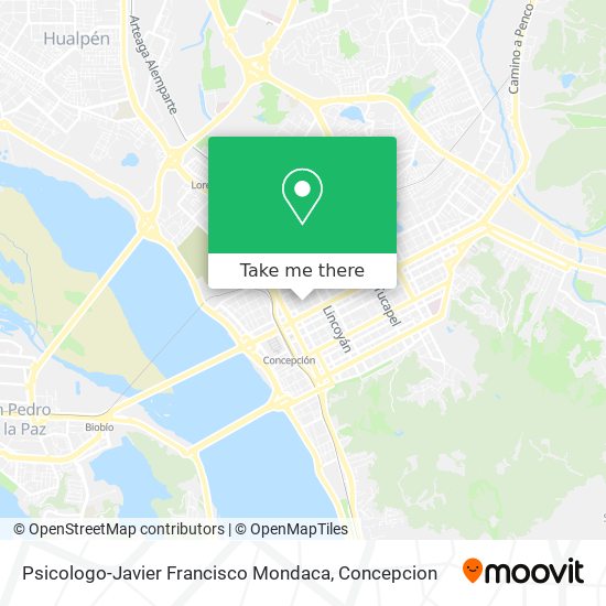 Mapa de Psicologo-Javier Francisco Mondaca