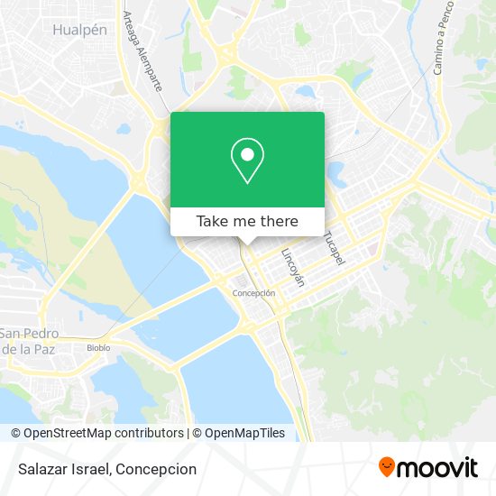 Mapa de Salazar Israel