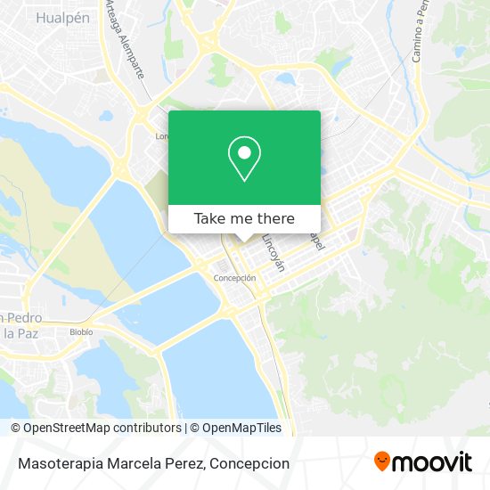 Masoterapia Marcela Perez map