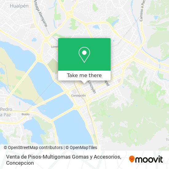 Venta de Pisos-Multigomas Gomas y Accesorios map