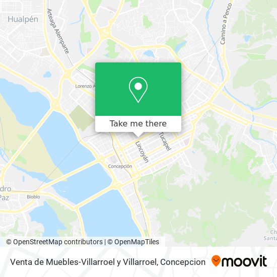 Venta de Muebles-Villarroel y Villarroel map