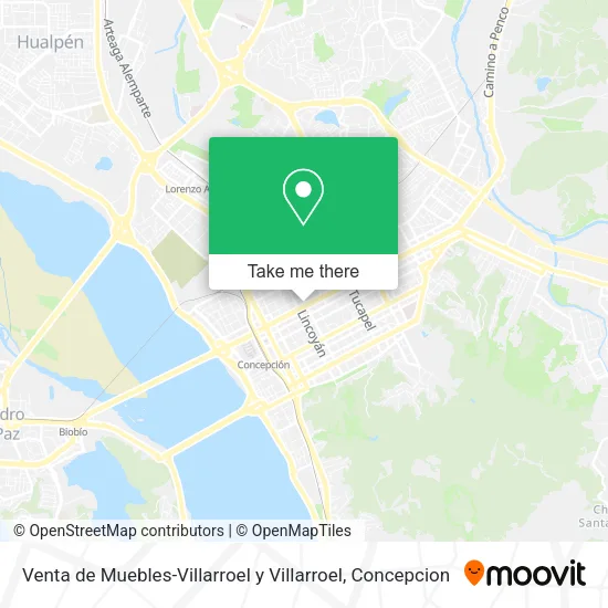 Venta de Muebles-Villarroel y Villarroel map