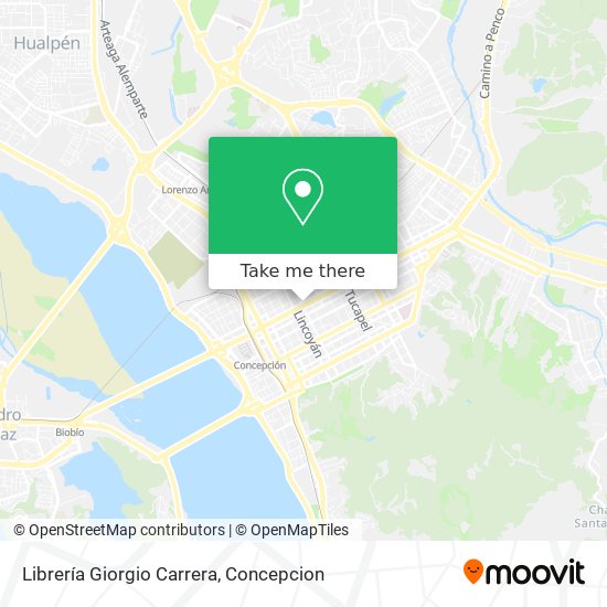 Librería Giorgio Carrera map