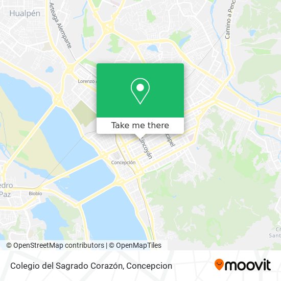 Colegio del Sagrado Corazón map