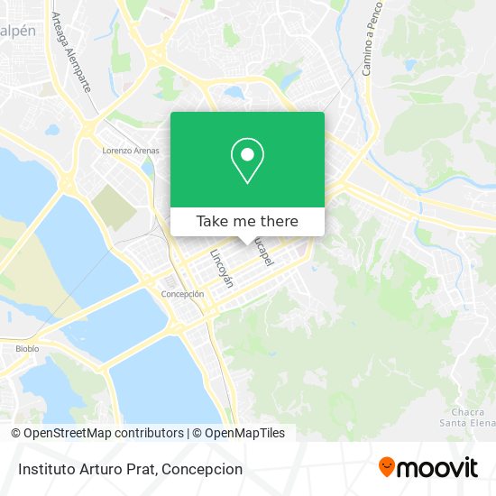 Mapa de Instituto Arturo Prat