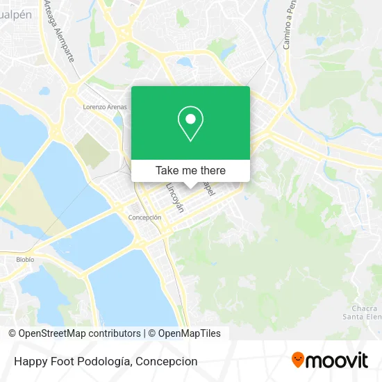 Mapa de Happy Foot Podología