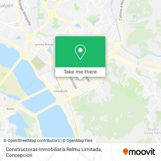 Constructoras-Inmobiliaria Relmu Limitada map