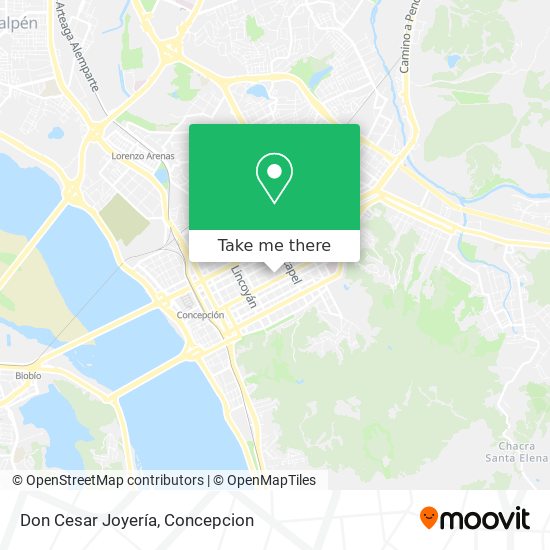Don Cesar Joyería map