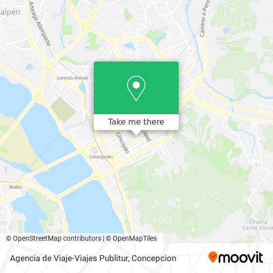 Agencia de Viaje-Viajes Publitur map