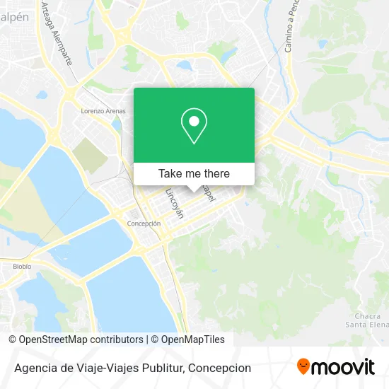 Agencia de Viaje-Viajes Publitur map