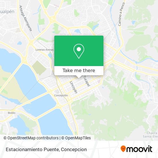 Mapa de Estacionamiento Puente