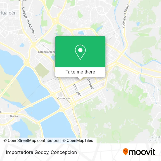 Mapa de Importadora Godoy