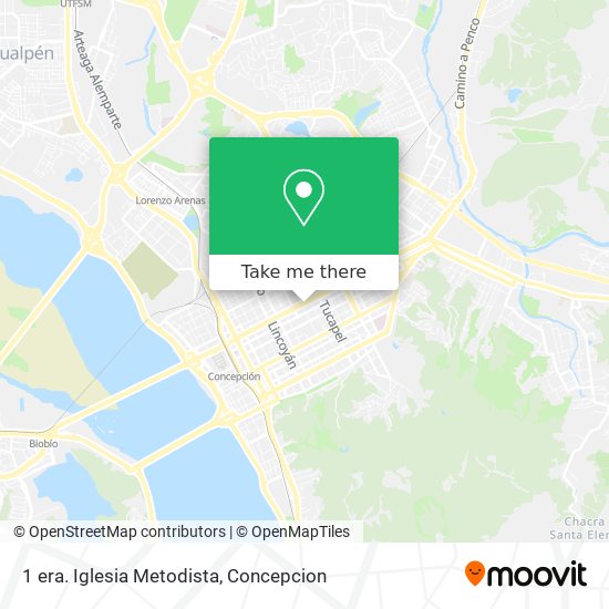 1 era. Iglesia Metodista map