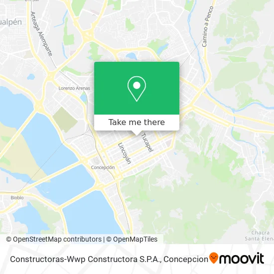 Mapa de Constructoras-Wwp Constructora S.P.A.