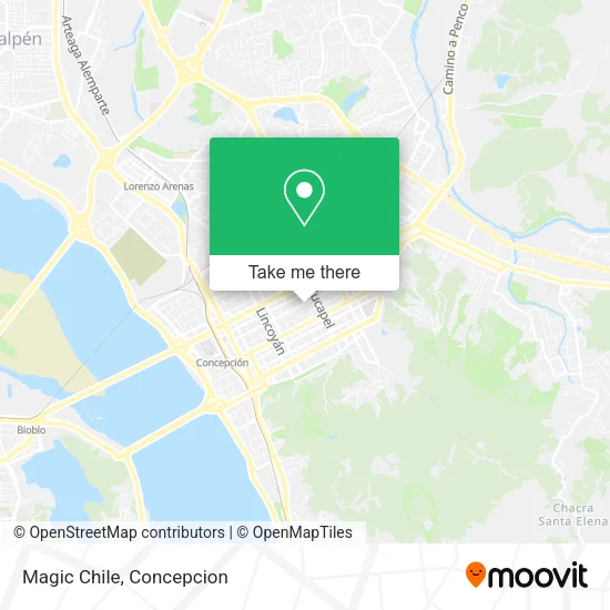 Mapa de Magic Chile