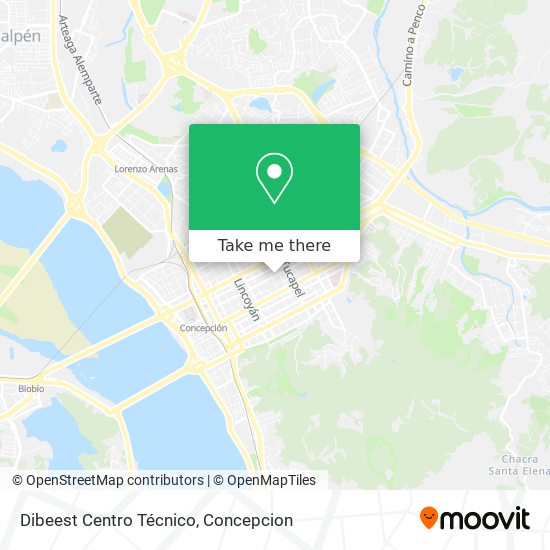 Dibeest Centro Técnico map