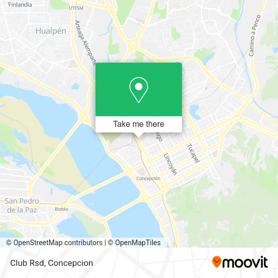 Mapa de Club Rsd