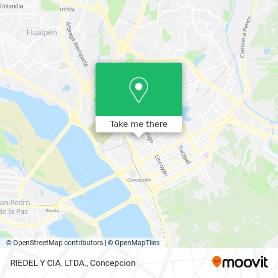 Mapa de RIEDEL Y CIA. LTDA.