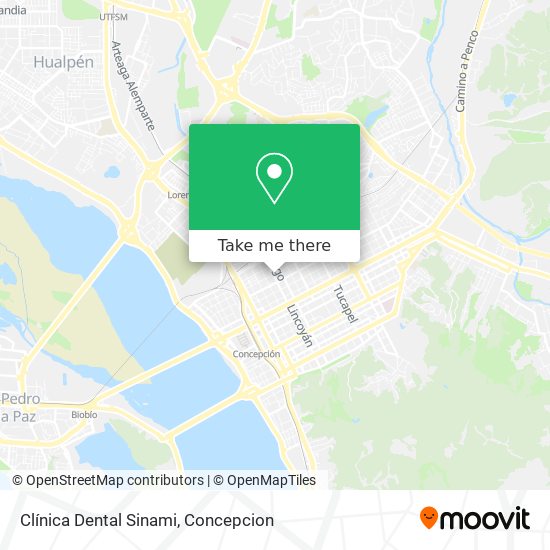Clínica Dental Sinami map