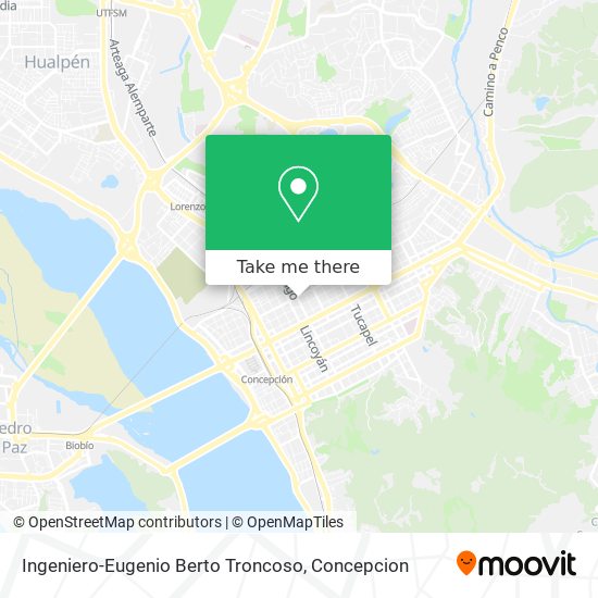 Mapa de Ingeniero-Eugenio Berto Troncoso
