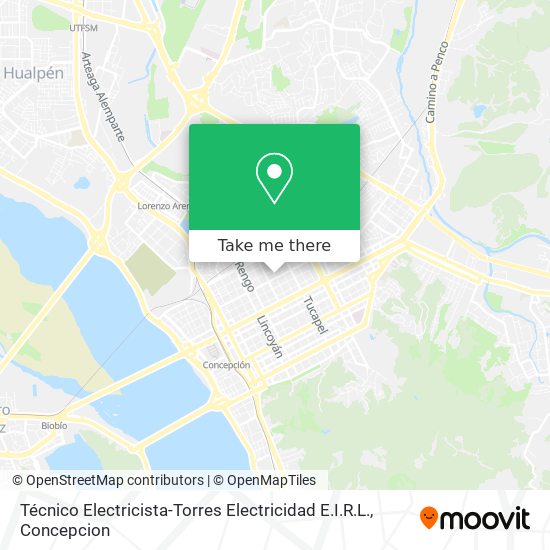 Mapa de Técnico Electricista-Torres Electricidad E.I.R.L.