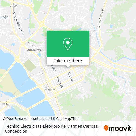 Técnico Electricista-Eleodoro del Carmen Carroza map