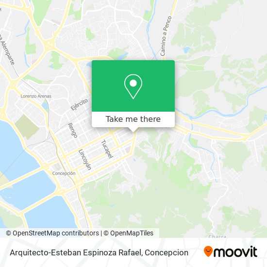 Mapa de Arquitecto-Esteban Espinoza Rafael