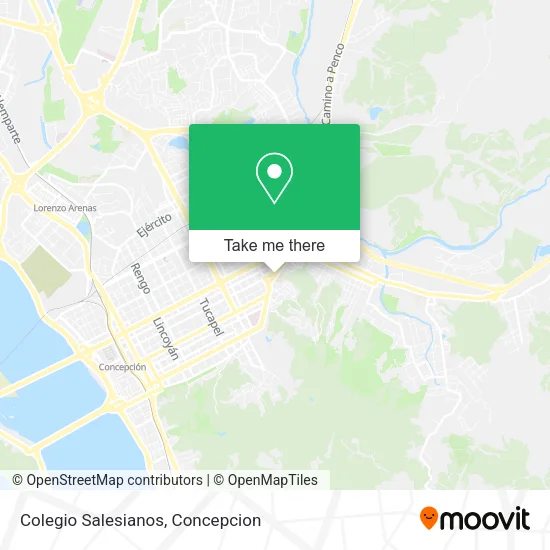 Colegio Salesianos map