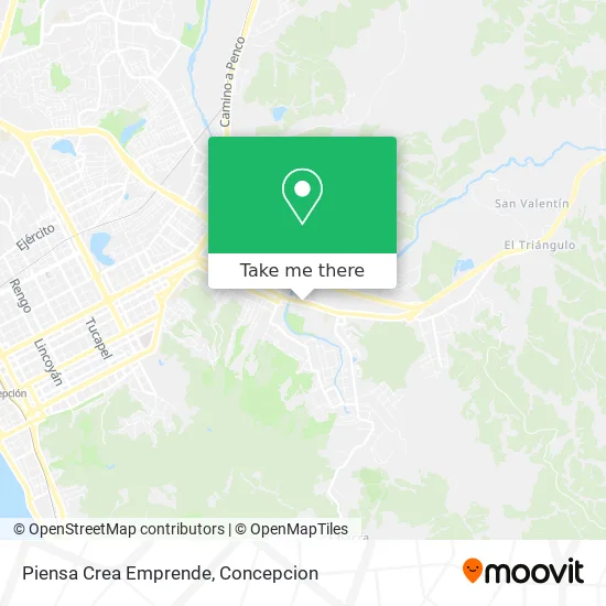 Mapa de Piensa Crea Emprende