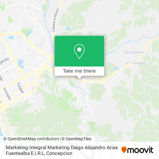 Marketing-Integral Marketing Diego Alejandro Arias Fuentealba E.I.R.L map