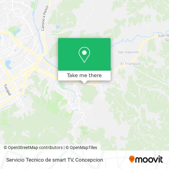 Mapa de Servicio Tecnico de smart TV