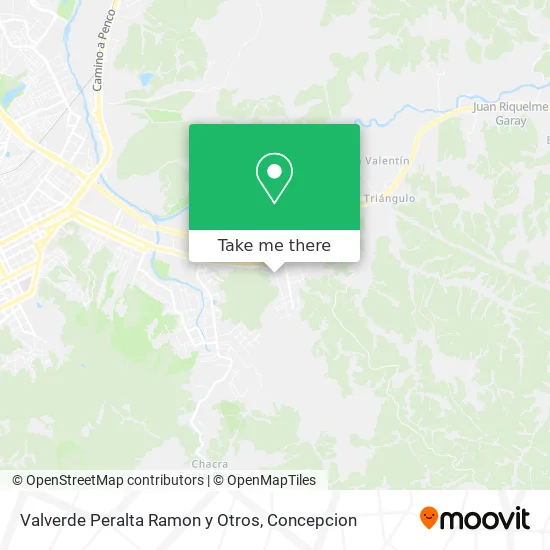 Mapa de Valverde Peralta Ramon y Otros