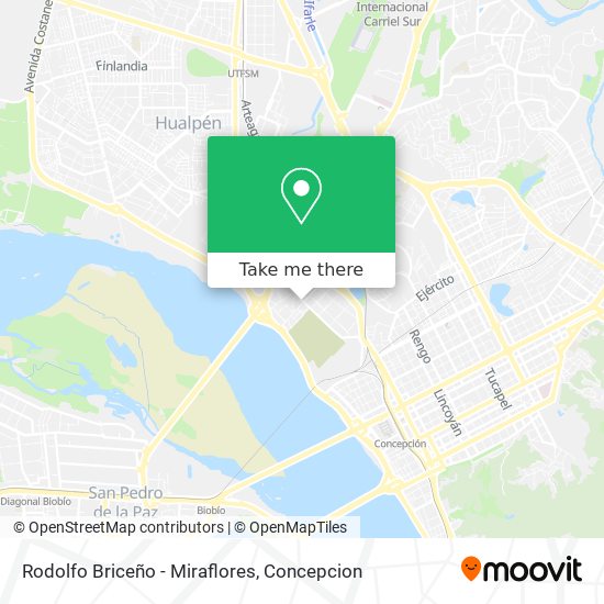 Mapa de Rodolfo Briceño - Miraflores