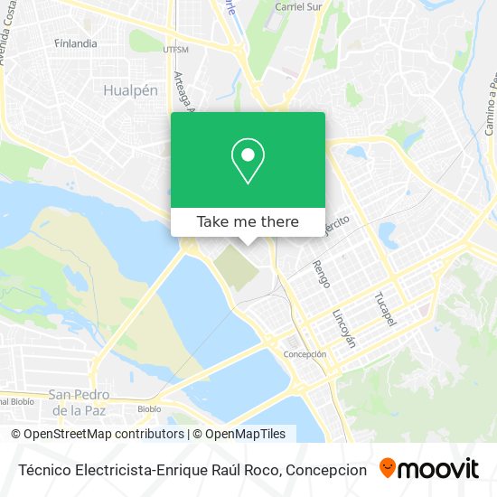 Mapa de Técnico Electricista-Enrique Raúl Roco