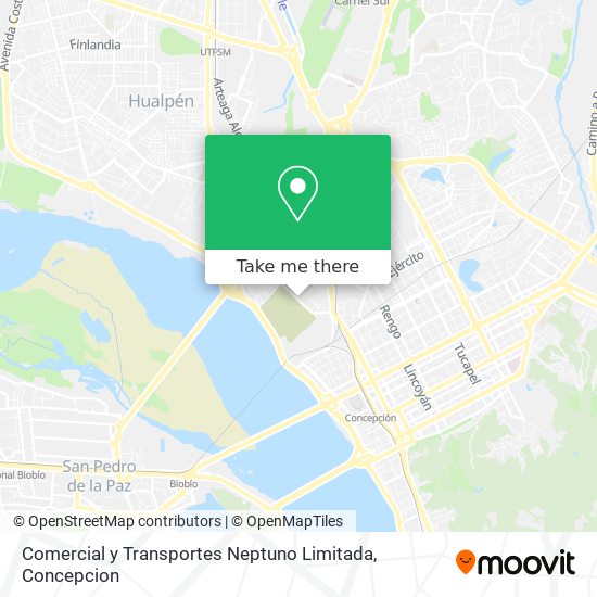 Comercial y Transportes Neptuno Limitada map