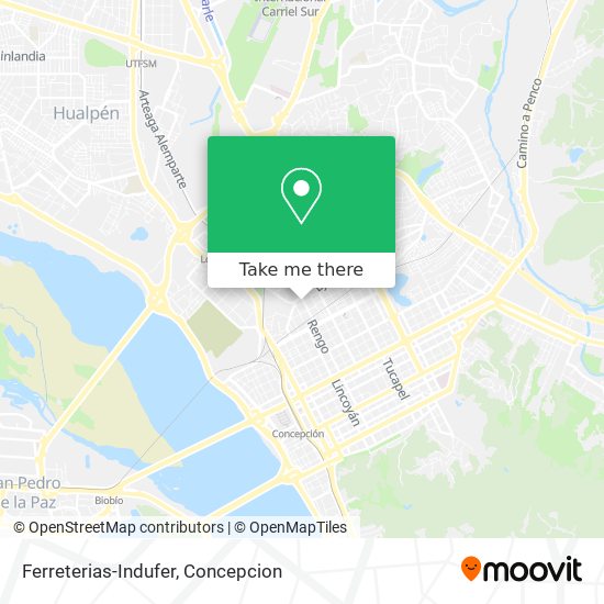 Mapa de Ferreterias-Indufer