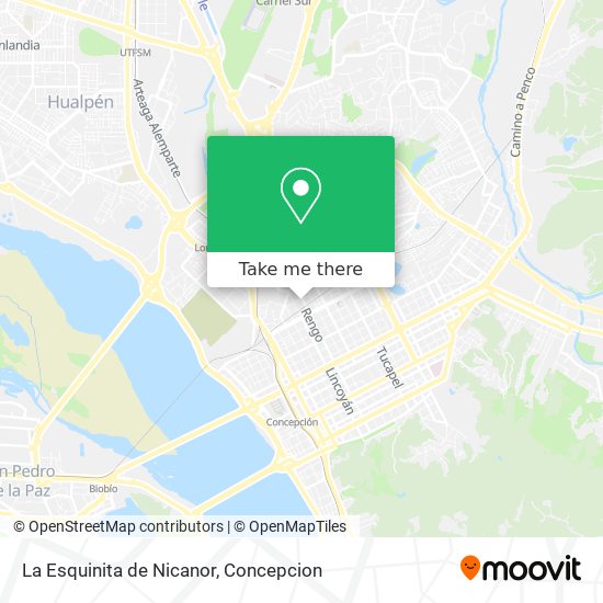 La Esquinita de Nicanor map