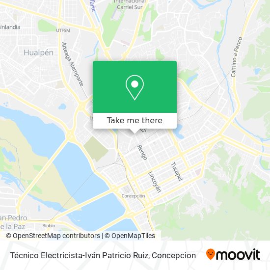 Técnico Electricista-Iván Patricio Ruiz map